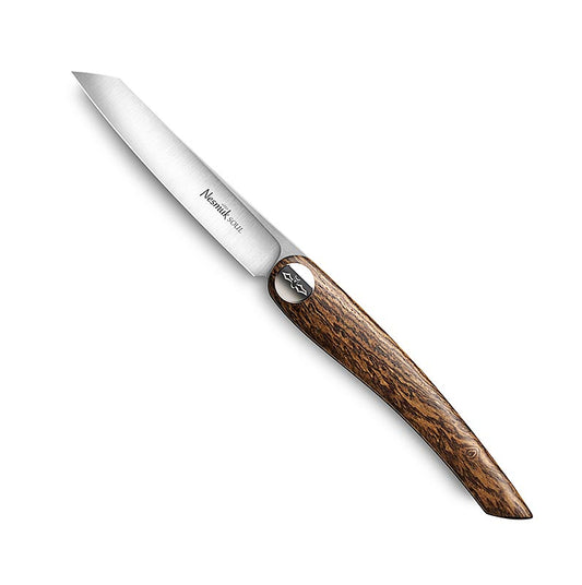 Coltello pieghevole Nesmuk Soul (Folder), 202 mm (115 mm chiuso), manico in bocote, 1 pz.