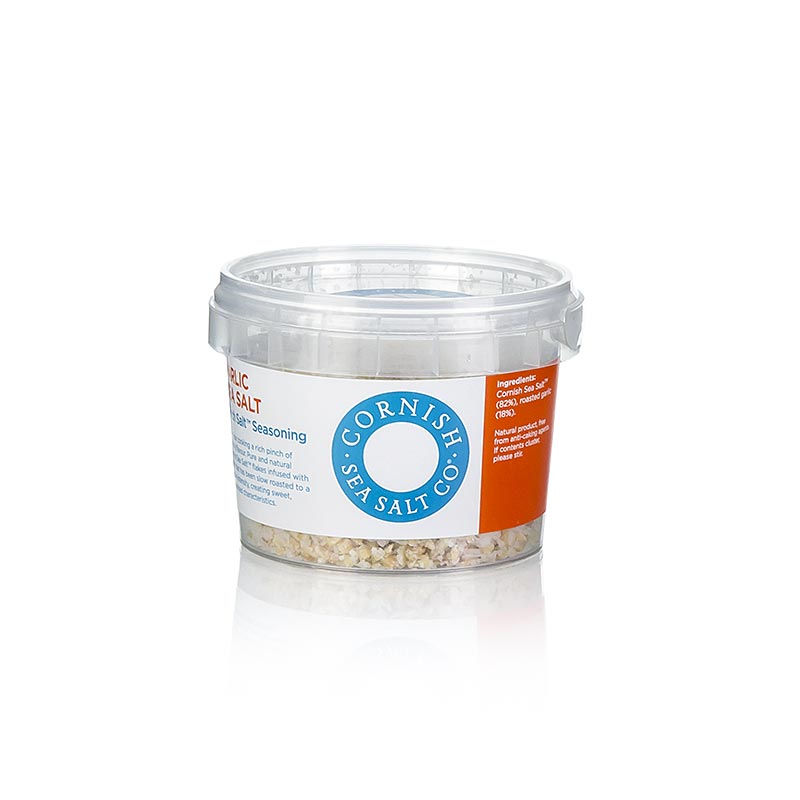 Cornish Sea Salt, Flocons de sel marin à l'ail grillé de Cornouailles/Angleterre, 55 g