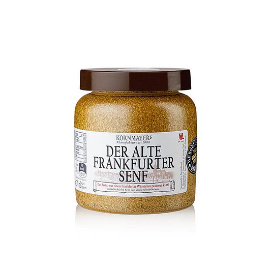 Kornmayer - Alter Frankfurter Senf, mittelscharf, 270 ml | Saucen, Suppen, Fonds | thungourmet