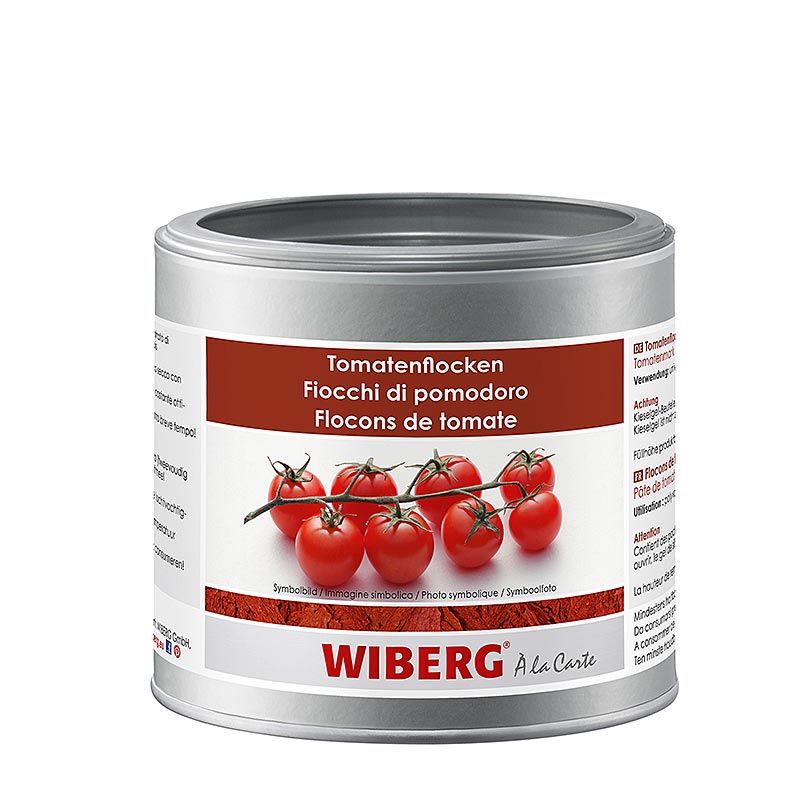 Fiocchi di pomodoro Wiberg, concentrato di pomodoro, essiccato, 170 g