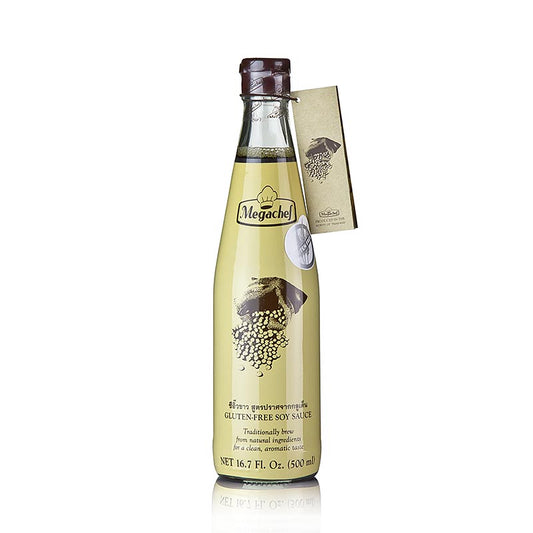 Salsa di soia - senza glutine, Megachef, 500 ml