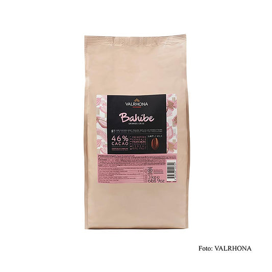 Valrhona - Bahibe, couverture au lait, callets, 46 % Cacao, République dominicaine, 3 kg