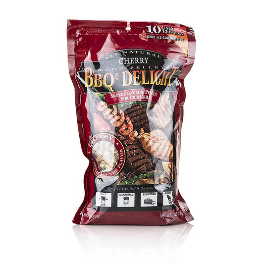 Grill BBQ - Pellet per affumicatura in legno di ciliegio, 450 g