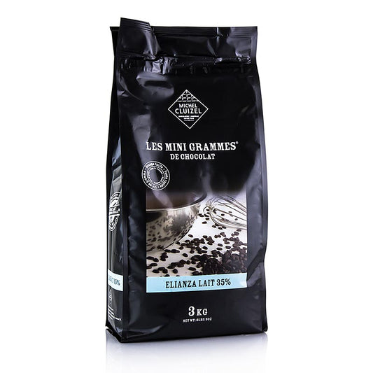 Elianza 35%, Couverture lait entier, Grandes Teneurs, Callets, Michel Cluizel, 3 kg