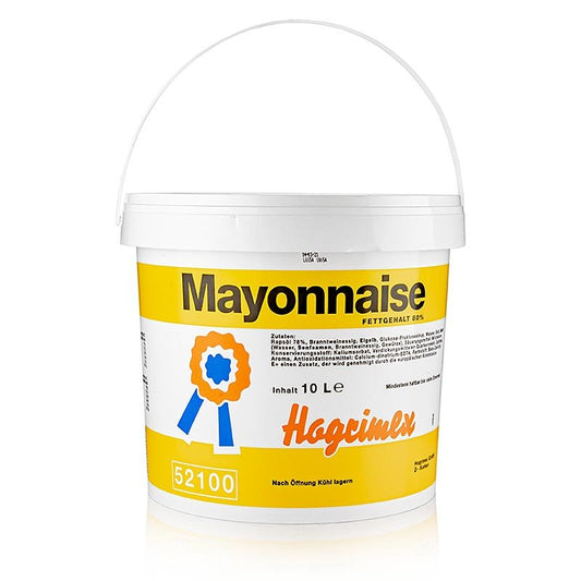 Mayonnaise 80%, Hogrimex, 10 l | Saucen, Suppen, Fonds | thungourmet