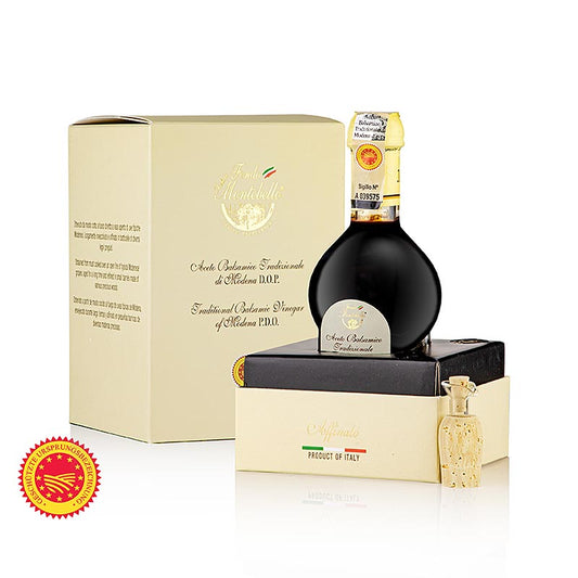 Fondo Montebello - Aceto balsamico Modena Tradizionale "Affinato" DOP/g.U., 12 anni, 100 ml