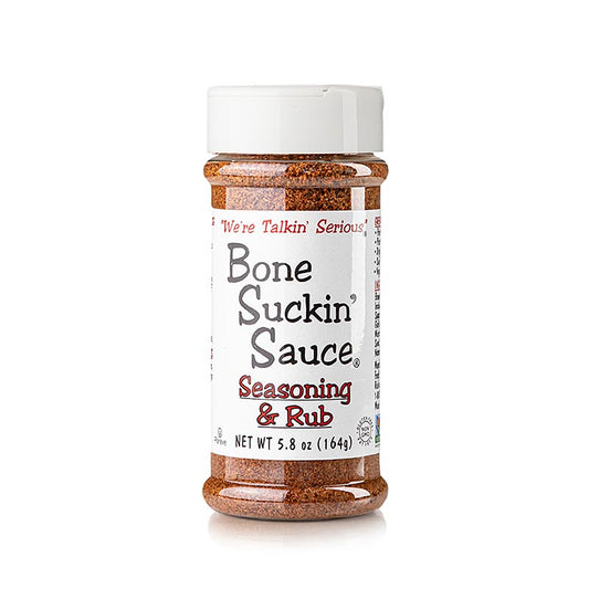 Bone Suckin´ Regular Seasoning & Rub´, BBQ Gewürzzubereitung, Ford´s Food, 164 g
