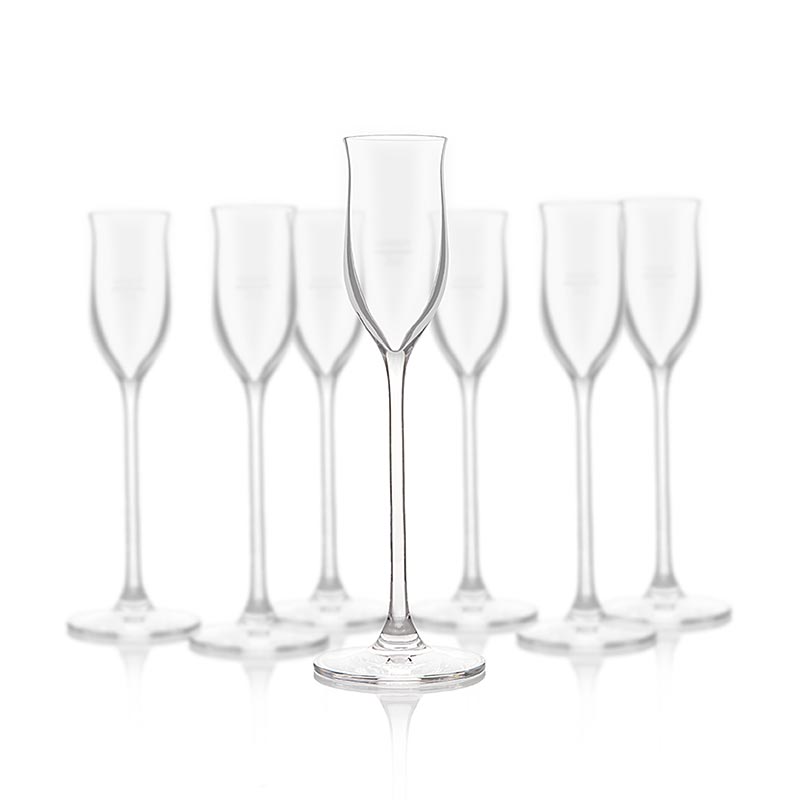 Bicchiere per brandy alla frutta Reisetbauer, con marchio di calibrazione 2 cl, 6 pz.