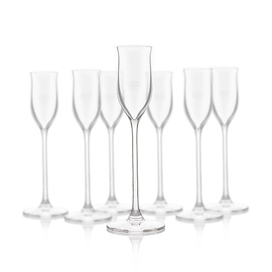 Reisetbauer Verre à eau-de-vie de fruits, avec trait de jauge 2 cl, 6 pcs