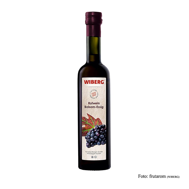 Wiberg Rotwein Balsam-Essig, 6% Säure, 500 ml