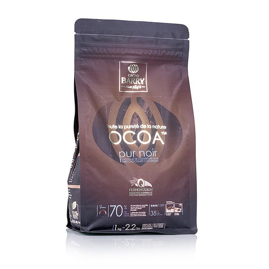 Purity Nature Ocoa, chocolat noir, callets, 70 % Cacao, 1 kg