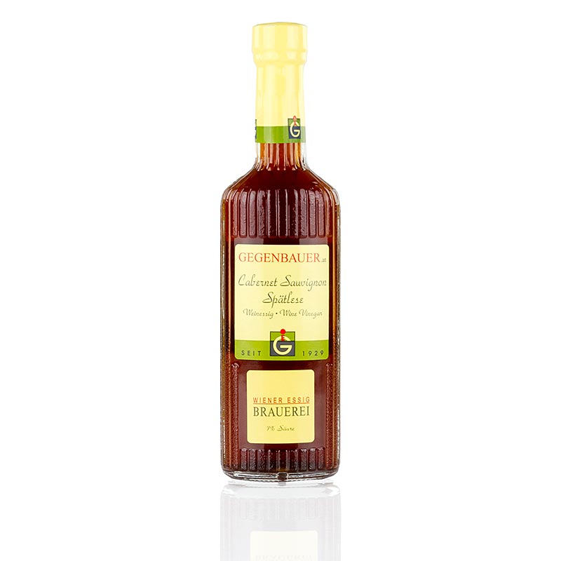 Gegenbauer - Aceto di vino Cabernet Sauvignon, 6% di acidità, 250 ml