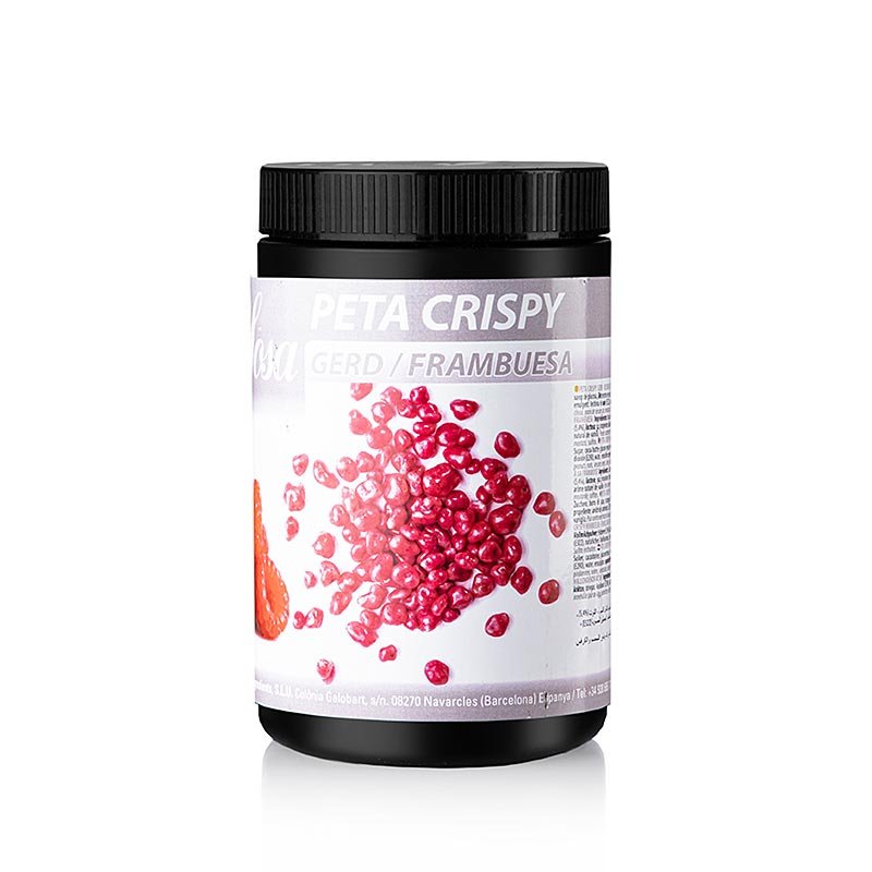 Peta Crispy (Knallbrause), Himbeere, Kakaobutter ummantelt, Wetproof, 900 g | Molekulares Kochen | thungourmet