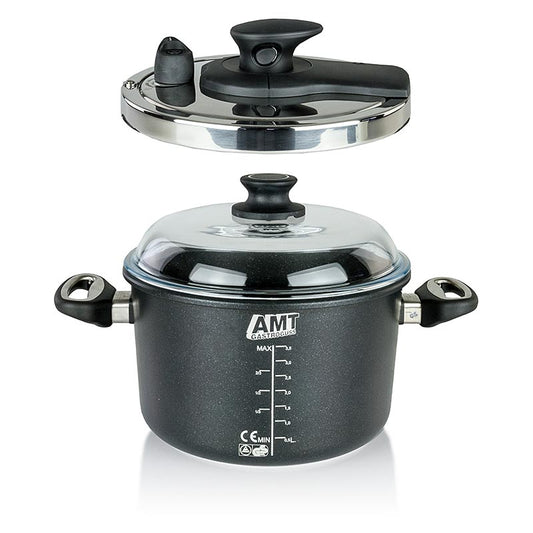 AMT Gastroguss, pentola a pressione con coperchio, ø 24 cm, 1 pz.