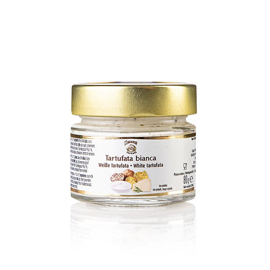 Trüffel-Creme, mit Sommer- und weißem Trüffel, Zigante Tartufi, 80 g