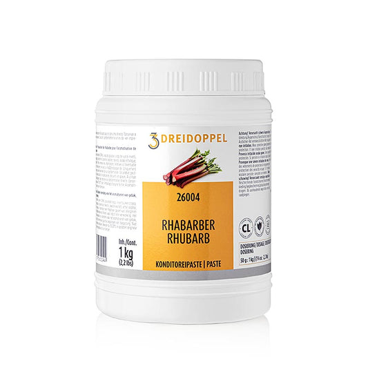 Pâte de confiserie à la rhubarbe, Dreidoppel, n° 260, 1 kg