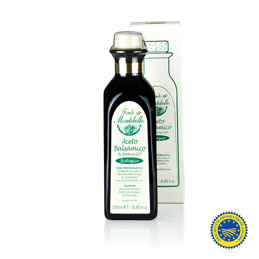 Aceto balsamico Modena IGP biologico, FM03, Fondo Montebello, BIO, 250 ml