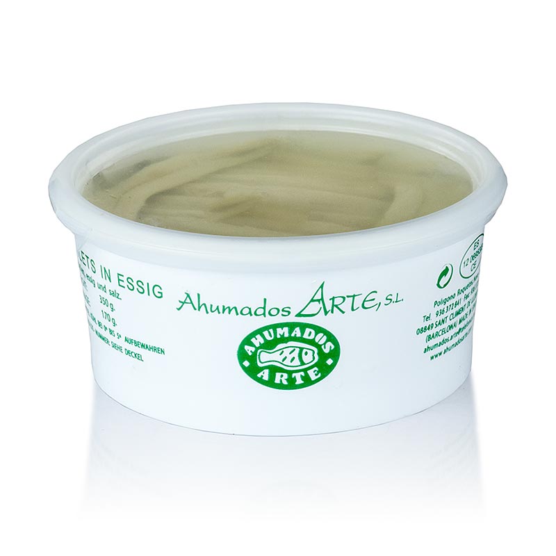 Filetti di acciughe in salamoia di aceto, bianche, 350 g