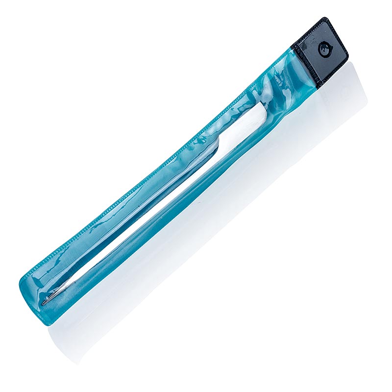 Brochette en acier inoxydable, avec extrémité en forme de feuille, 15cm, 100% chef, 1 pc
