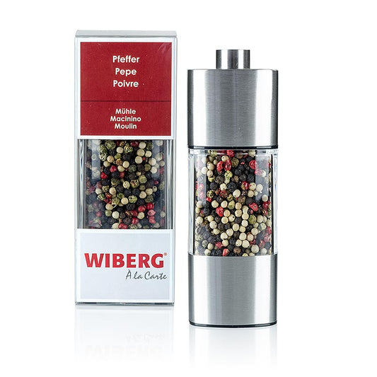 Wiberg Poivre , en grains, moulin de 14 cm avec meule en céramique, 65 g