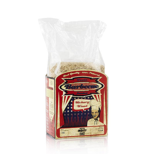 Axtschlag - Grill BBQ - Trucioli per affumicatura in legno di hickory, 1 kg