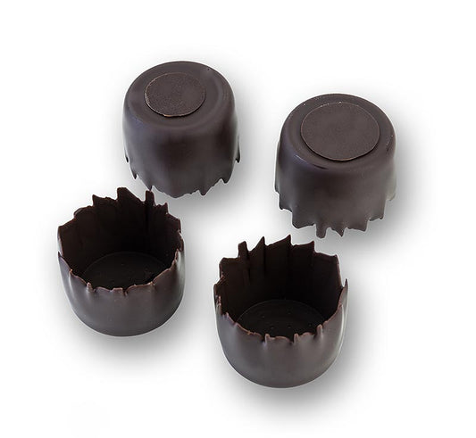 Moule à chocolat "cannelé" noir, Ø 25mm, H20mm, Michel Cluizel, 864 g, 288 pcs.