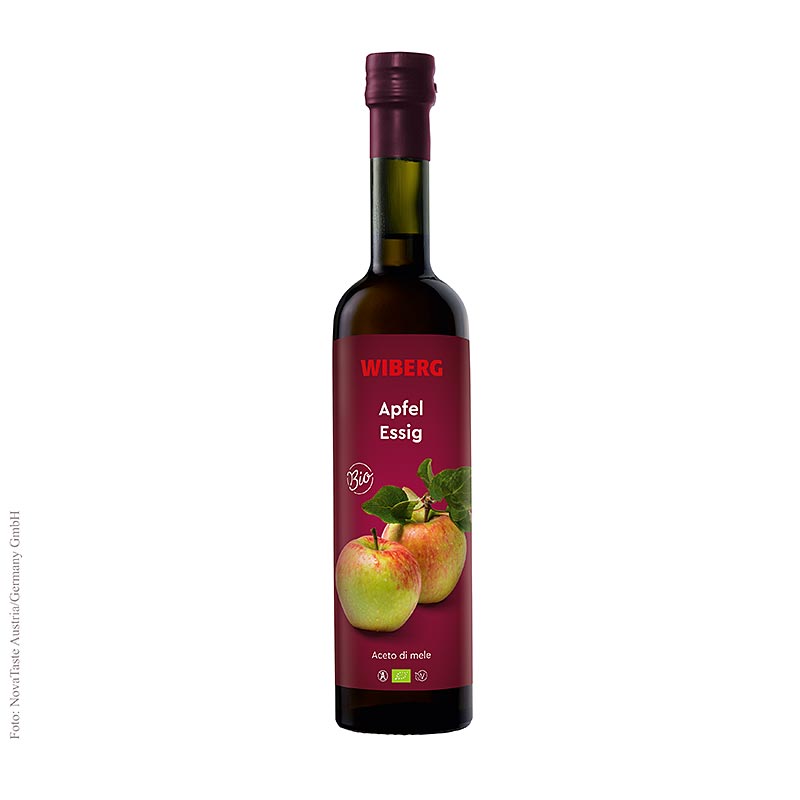 Apfel-Essig naturtrüb, Wiberg, 5% Säure, BIO, 500 ml