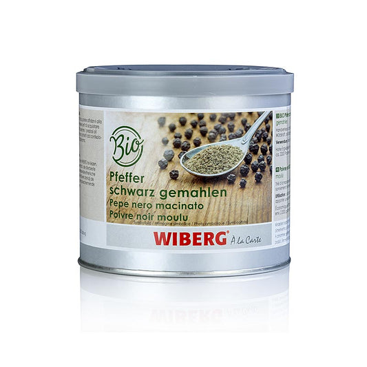 Wiberg BIO Poivre noir moulu, 220 g