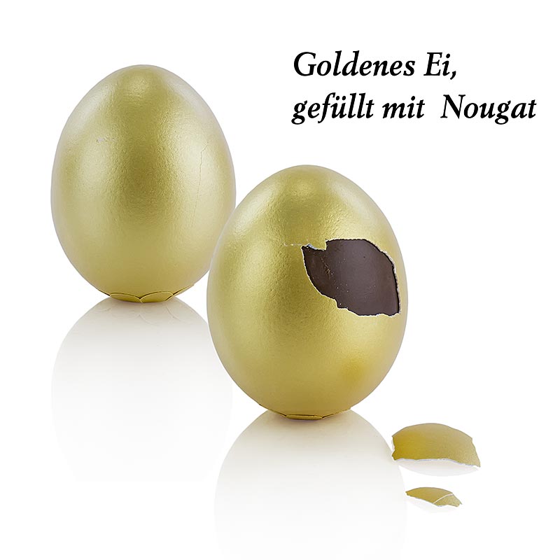 Gut Sprigenheide - Goldenes Nougat-Ei, 50 g