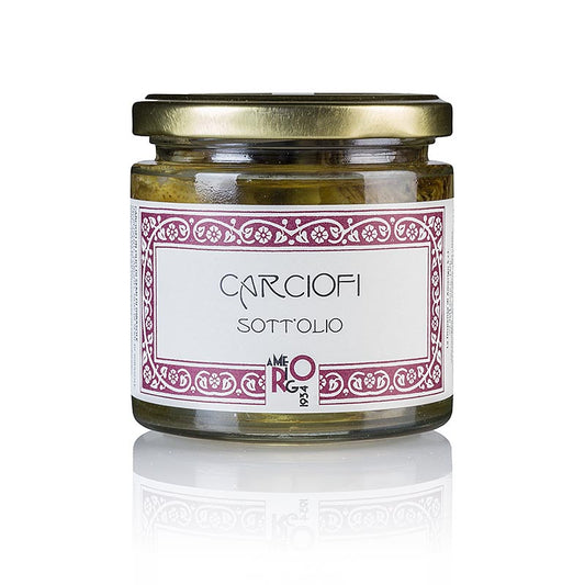 Carciofi sott'olio - Carciofi in olio di girasole, Amerigo, 210 g