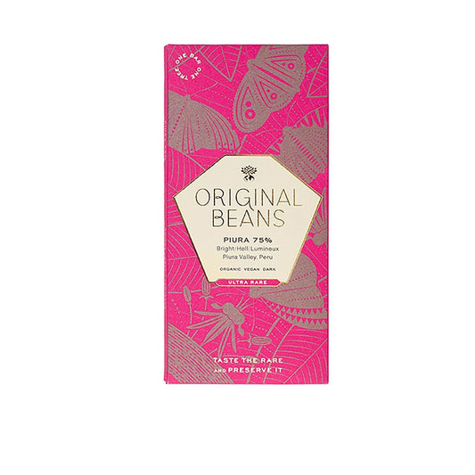 Piura Porcelana Peru, 75% tablette de chocolat amer, Original Beans, BIO, 70 g