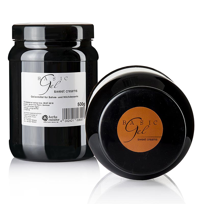 Gel - for sweet creams, Braun, vegan, Herbacuisine, 500 g | Molekulares Kochen | thungourmet