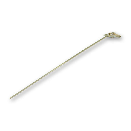 Bambus-Spieße, mit Knotenende, grün, 18cm, 100 St