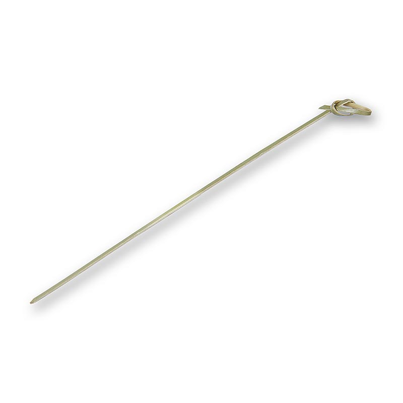 Bambus-Spieße, mit Knotenende, grün, 18cm, 250 St