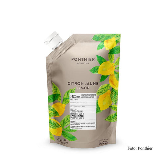 Ponthier Zitronenpüree, 100 % Frucht, 1 kg