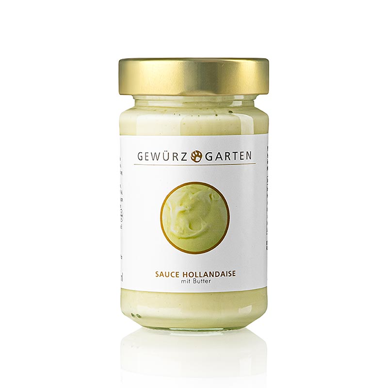 Gewürzgarten Sauce Hollandaise, mit Butter, küchenfertig, 225 ml | Saucen, Suppen, Fonds | thungourmet