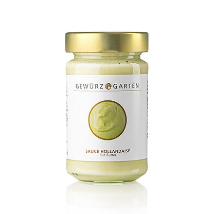 Gewürzgarten Sauce Hollandaise, mit Butter, küchenfertig, 225 ml | Saucen, Suppen, Fonds | thungourmet