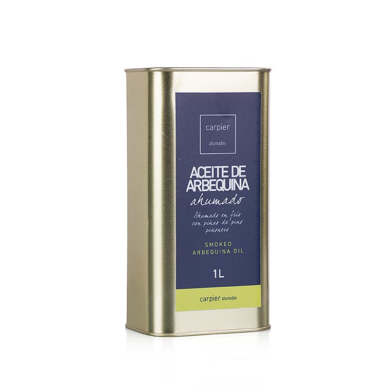 Natives Olivenöl Extra, Carpier, geräuchtert, Arbequina, 1 l | Essig & Öl | thungourmet