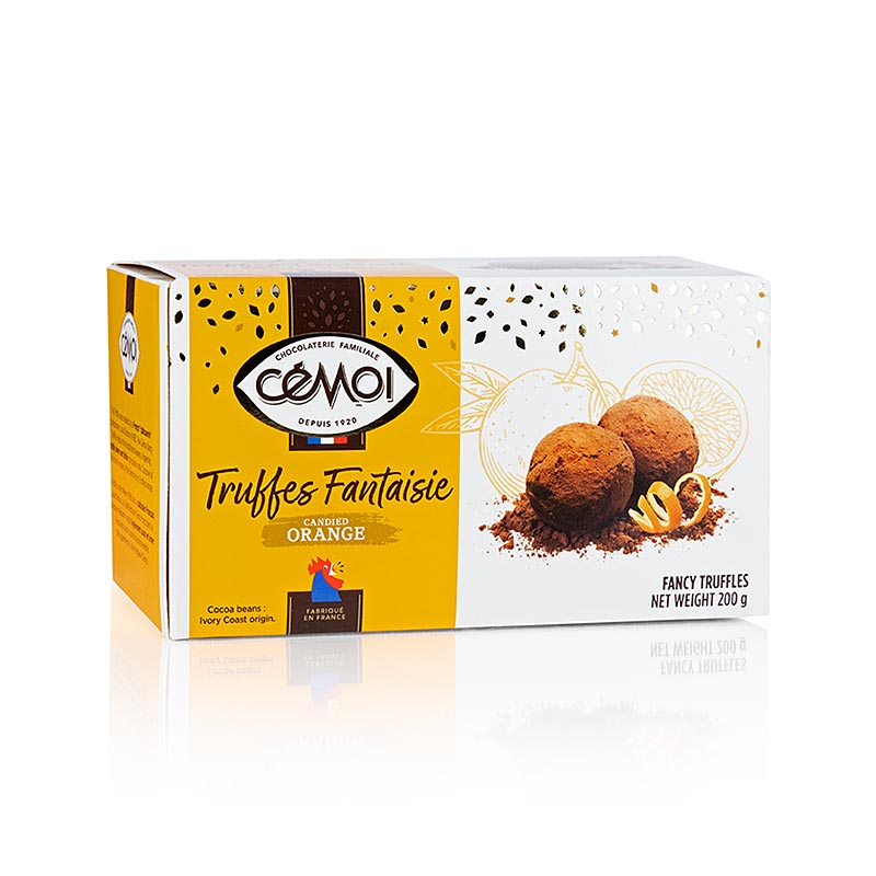 Confiserie à la truffe - Pralines, Cemoi, à l'orange, France, 200 g