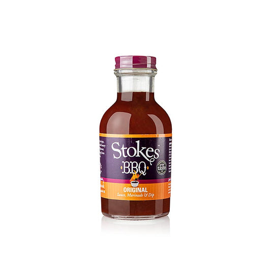 Salsa barbecue Stokes Original, affumicata e dolce, 250 ml