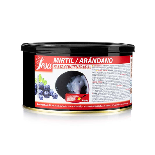 Pâte Sosa - Myrtille, 1,5 kg