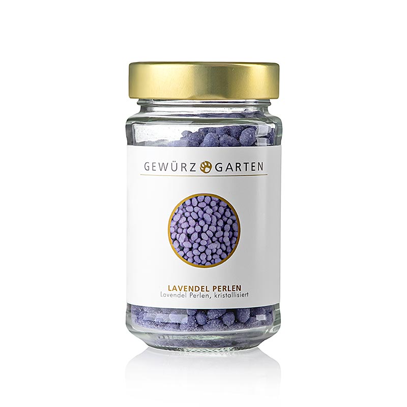 Gewürzgarten Lavendelperlen, kristallisiert, 150 g