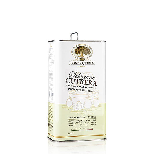 Huile d'olive , Frantoi Cutrera « Selezione Cutrera », intense, 3 l
