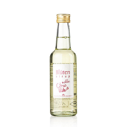 Deutsche Blütensekt Manufaktur - Sirop de fleurs d'agrumes sauvages, 1:10, BIO, 250 ml