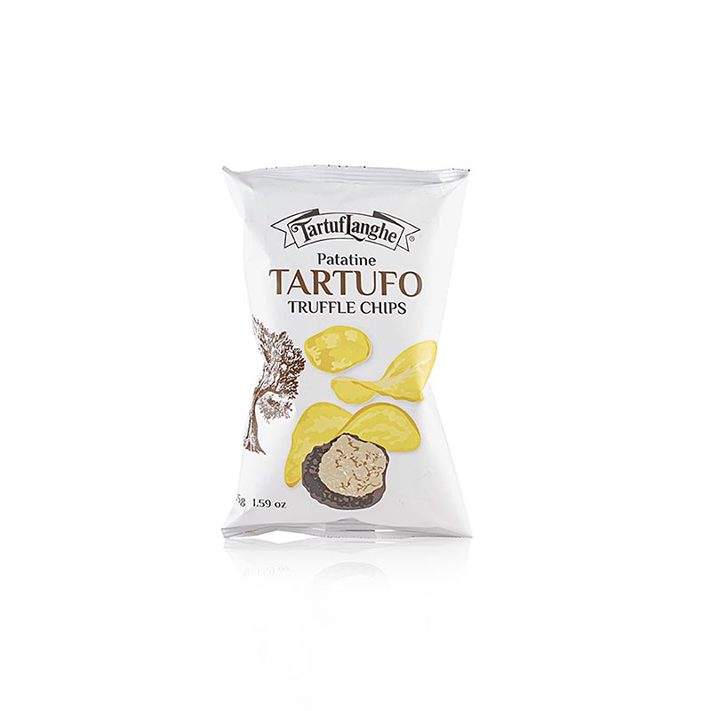 Tartuflanghe Chips al tartufo, patatine con tartufo estivo (tuber aestivum), 45 g