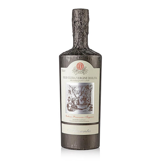 Huile d'olive vierge, Calvi « Mosto Argento », emballage argenté, 750 ml