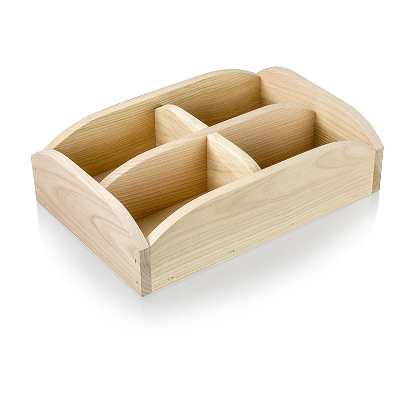 Axtschlag - Brot Garschale Holz, 30x20x8 cm für 4 Kleine oder 1 großes Brot, 1 St