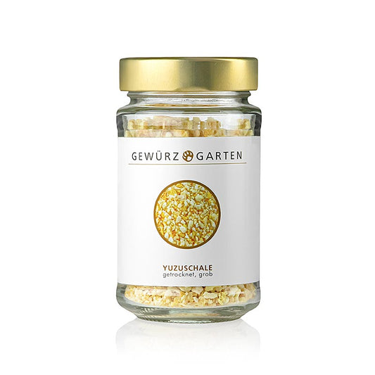 Gewürzgarten Yuzu Schale, grob, 100% Yuzu, Japan, 20 g