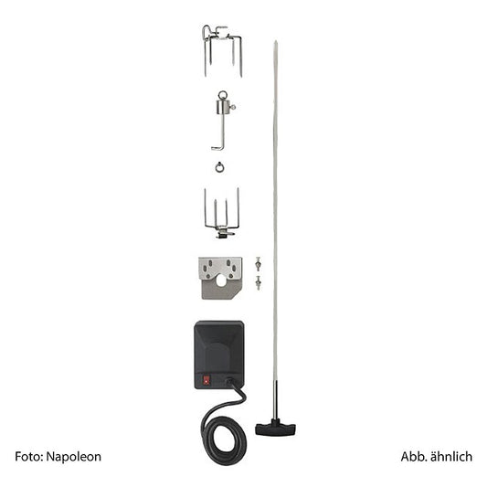Napoleon Grillzubehör - Drehspieß "Heavy Duty" Edelstahl, T325/410/495 Serie, 1 St | Non Food / Hardware / Grillzubehör | thungourmet