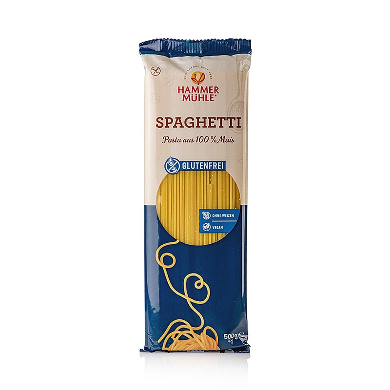 Hammermühle - Spaghetti aus Mais, glutenfrei, 500 g